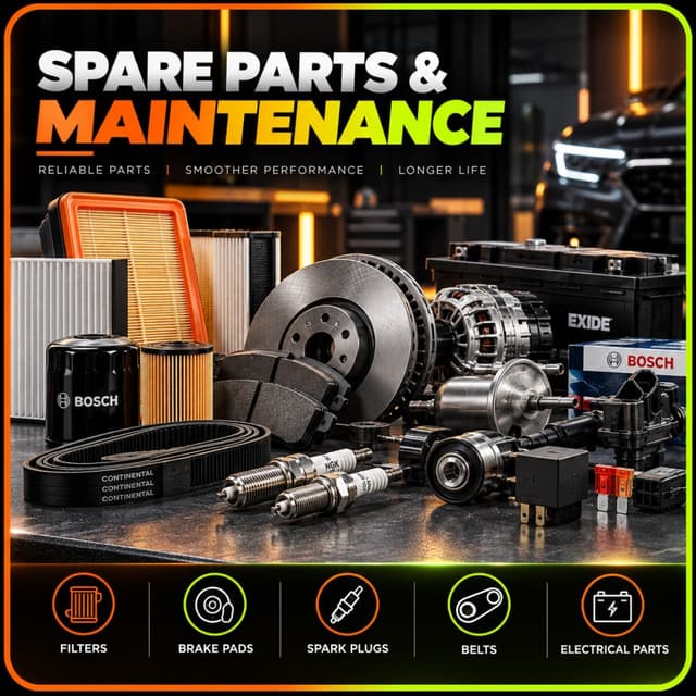 Spare Parts & Maintenance